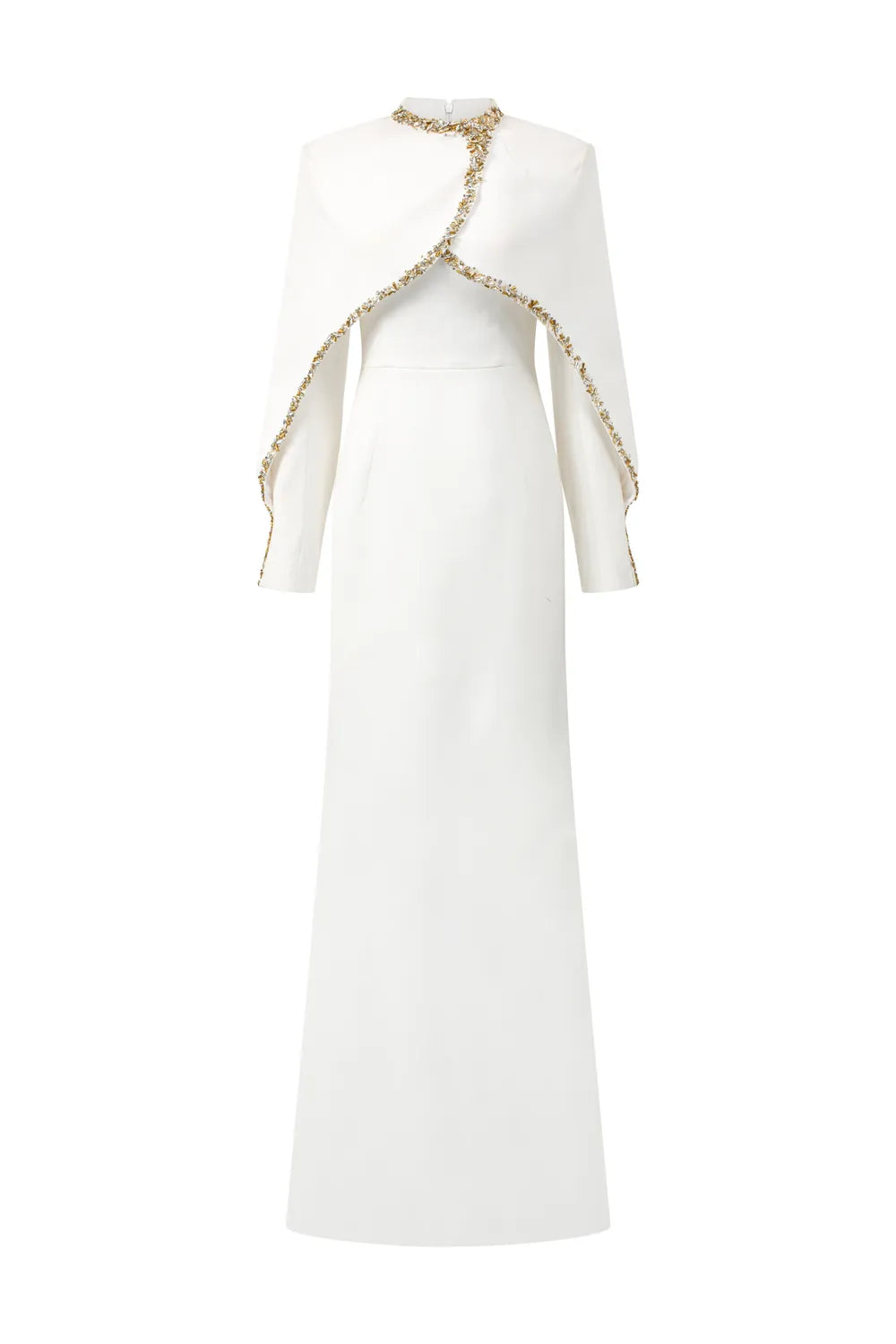 Cross Over Chest Flap Dress